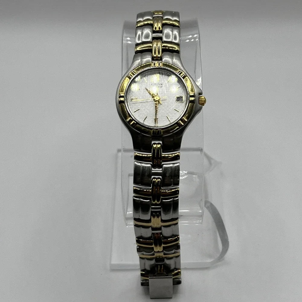 Citizen Elegance 1012-H20118 Women's 25mm Two Tone S/Steel Watch‎ NEW BATTERY